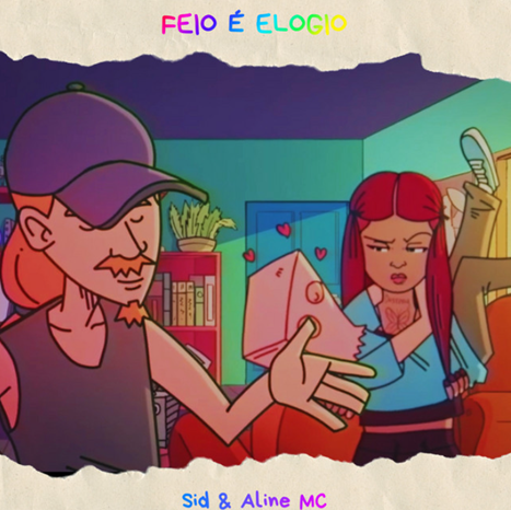 MC Sid e Aline MC no lançamento de Feio é Elogio