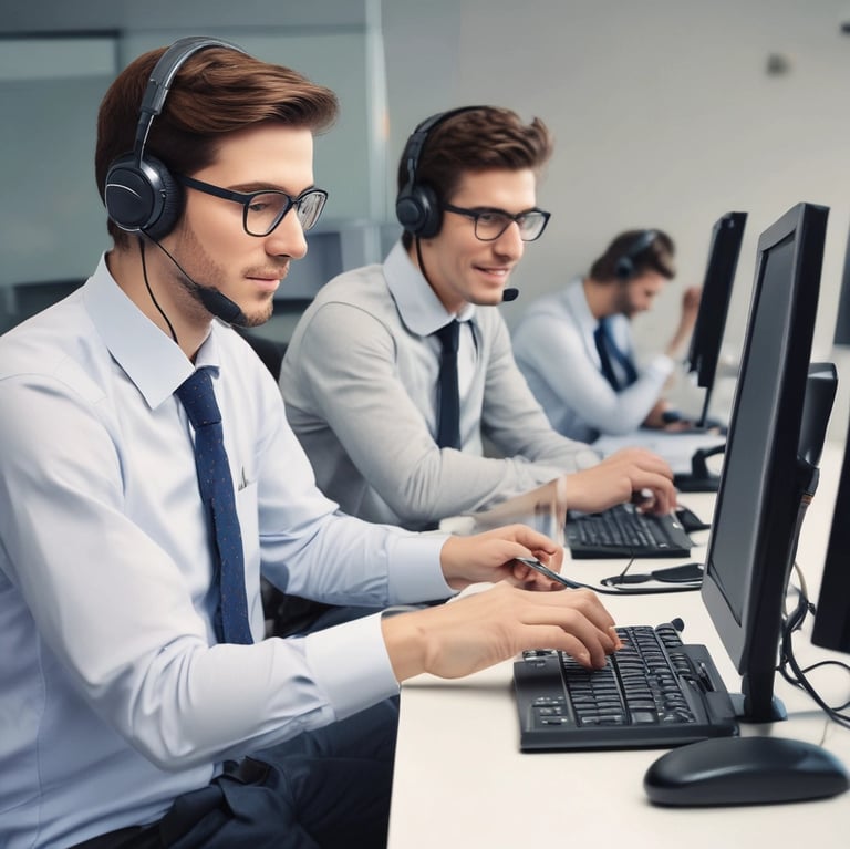 A sunlit patio with terracotta tiles is adorned with cleaning equipment, including a wet and dry vacuum, containers of cleaning solutions, and a pressure washer. A portion of a white car is visible near a hedge-lined driveway, while lush green vegetation and a manicured lawn provide a backdrop.