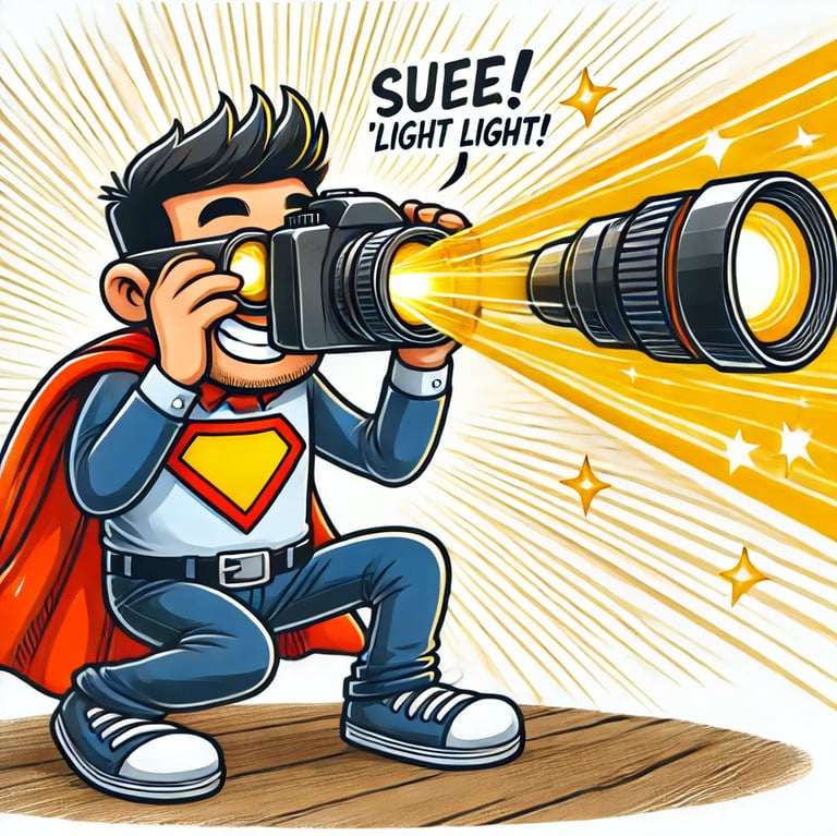 henrick lourenco photo blog photographe voit mieux la lumière que Superman
