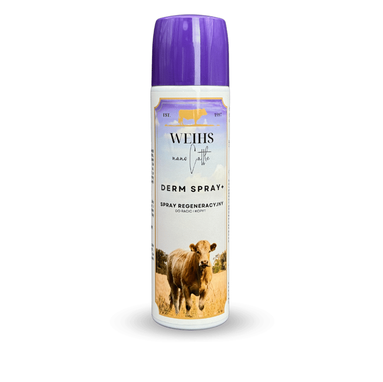 Weihs Livestock Derm Spray+, a regenerating spray for hooves with antibacterial properties