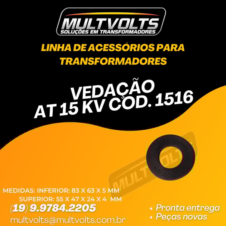 Vedação AT 15 KV Codigo 1516