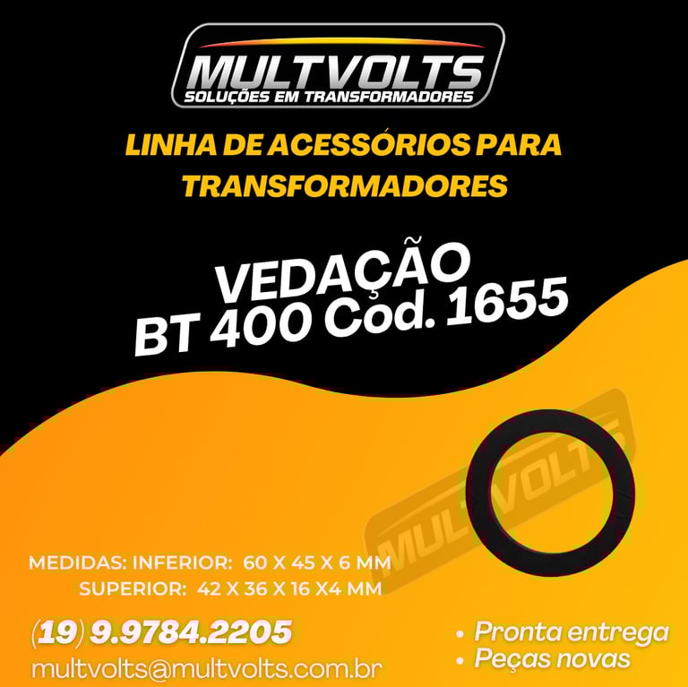 Vedação BT 400 Codigo 1527