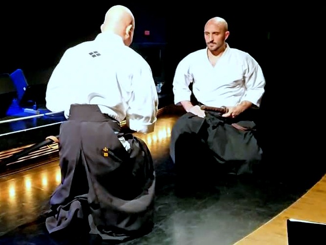 Ozeki Shigeyoshi sensei de Shouyoukan y Lucas sensei de Shinseikan