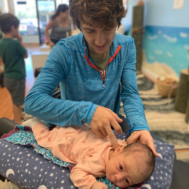 Chiropractic care for infants with nursing and latch issues in Franklin TN