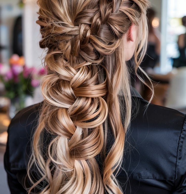 braided-pull-through-with-dimensional-blonde-highlights