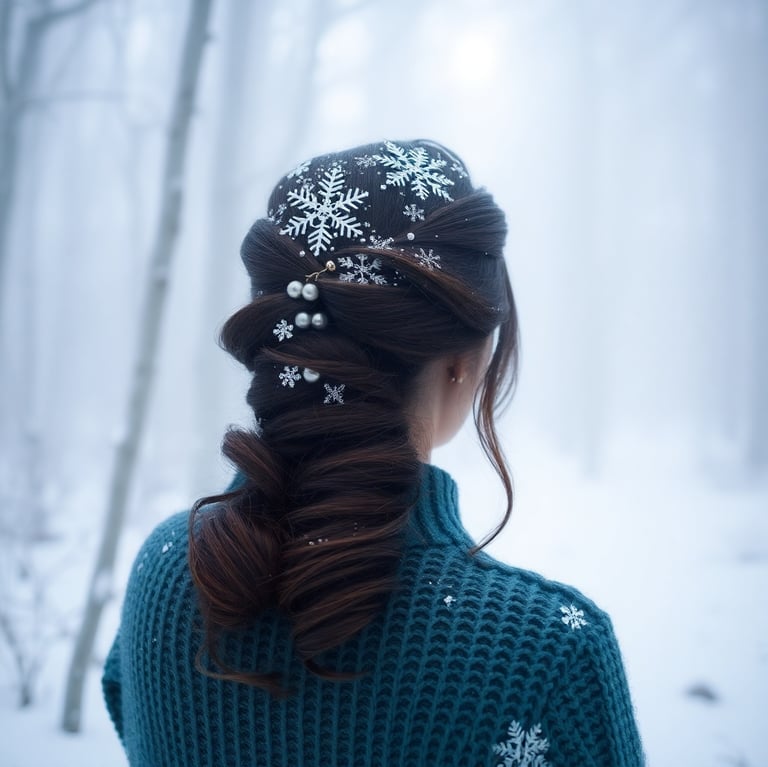 winter hairstyle