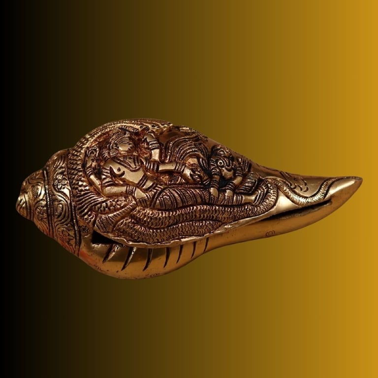 brass shankh