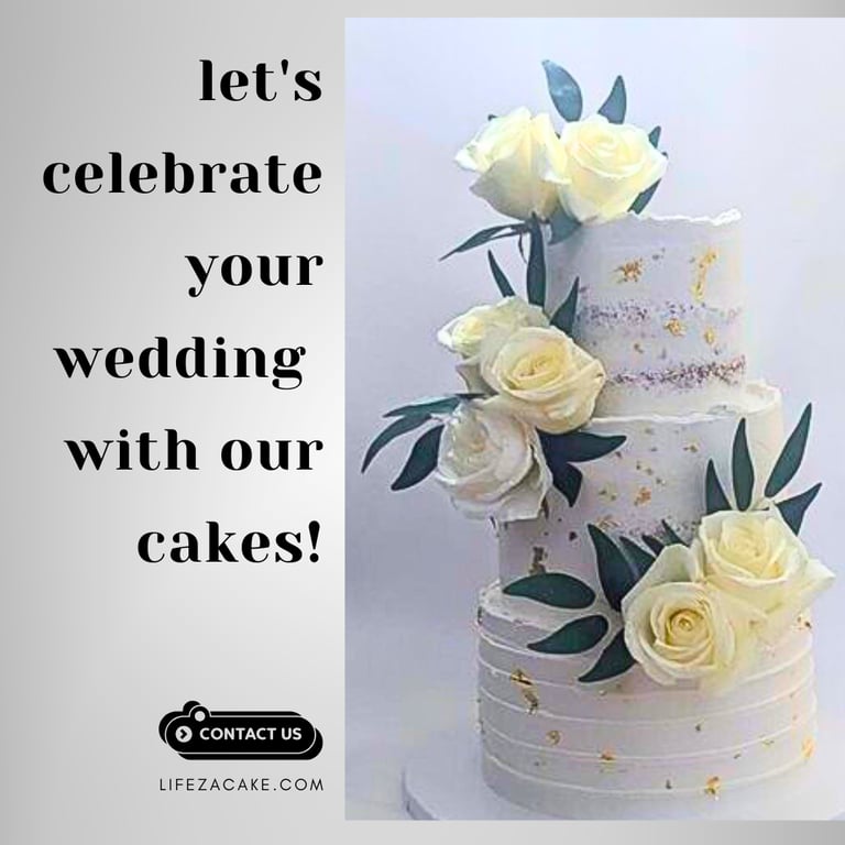 wedding cakes langley