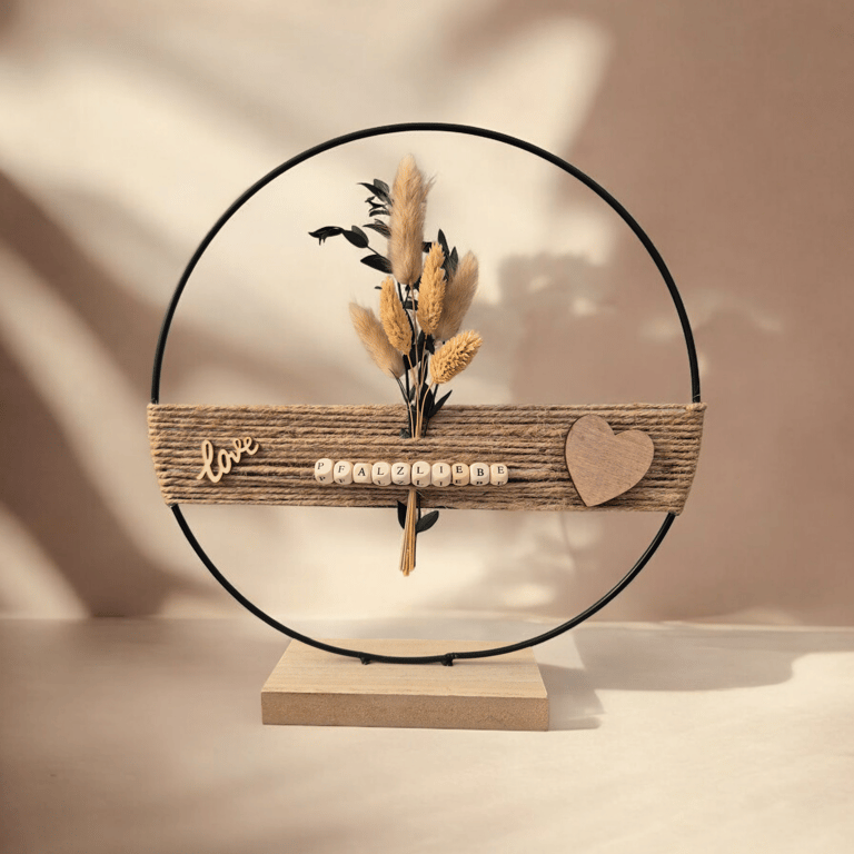 Dekoring Pfalzliebe mit Trockenblumen