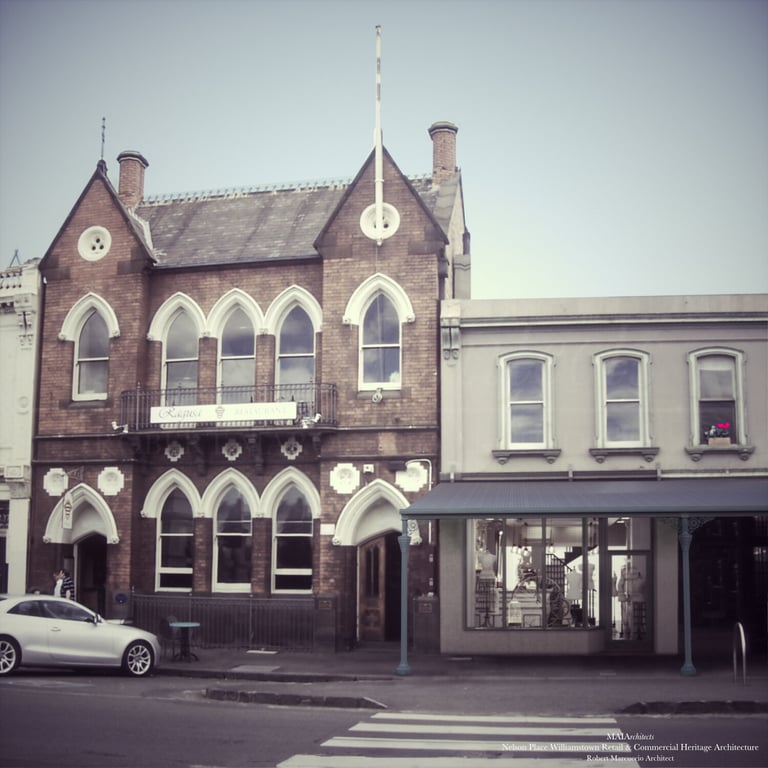 Williamstown Nelson Place Heritage Architecture, Shop, Apartments, Offices & Studio MAIArchitects