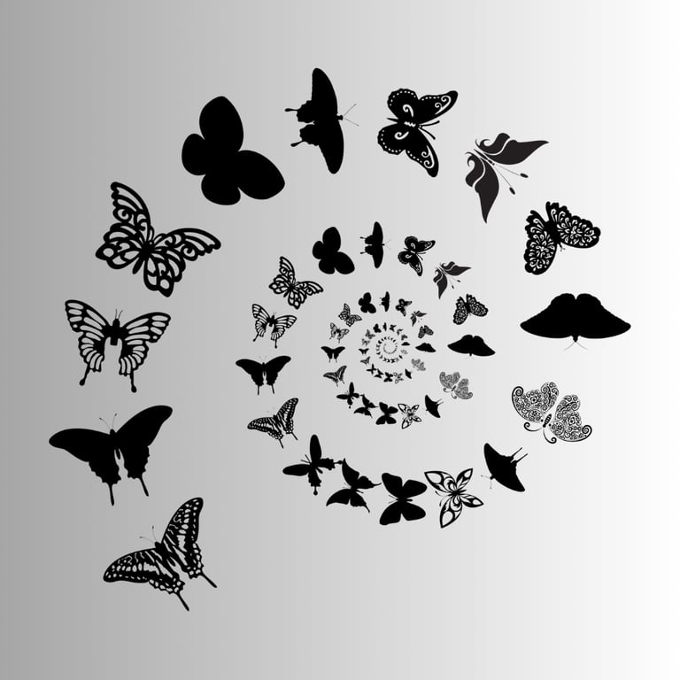 Butterfly Spiral