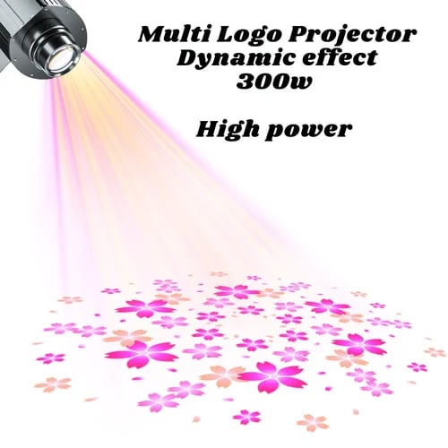 Multi Gobo Projector 4 Lens of Cycle Rotation