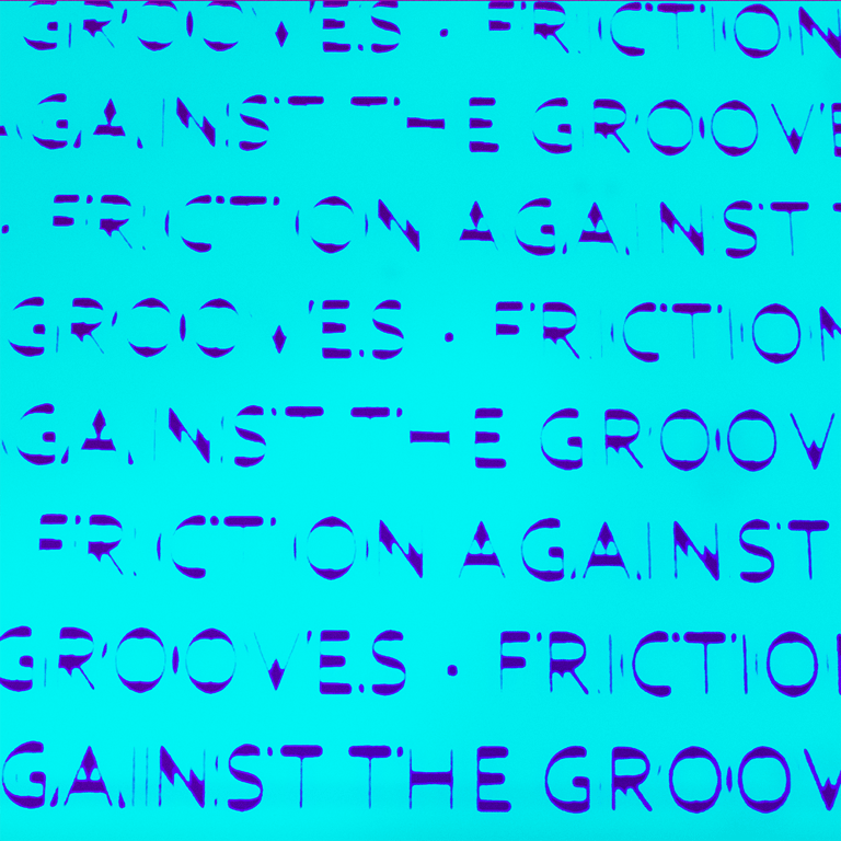Music artwork for In VideColour's song 'Friction Against the Grooves'. Artwork by Sam Auckland © 2021 Sam Auckland