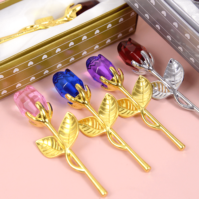 Roses éternelles en cristal