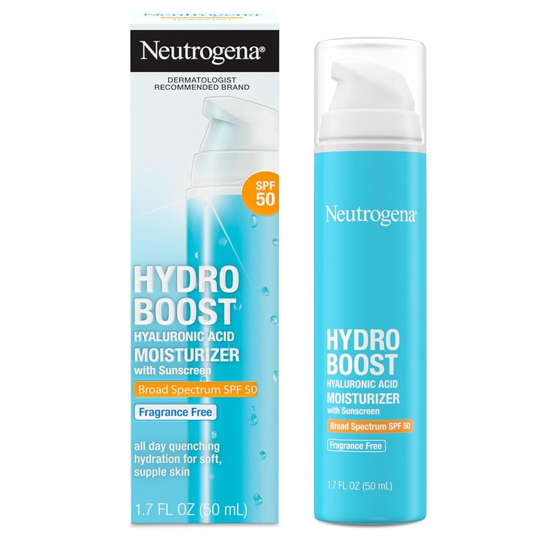 Neutrogena Hydro Booster Hyaluronic Acid Moisturizer SPF 50