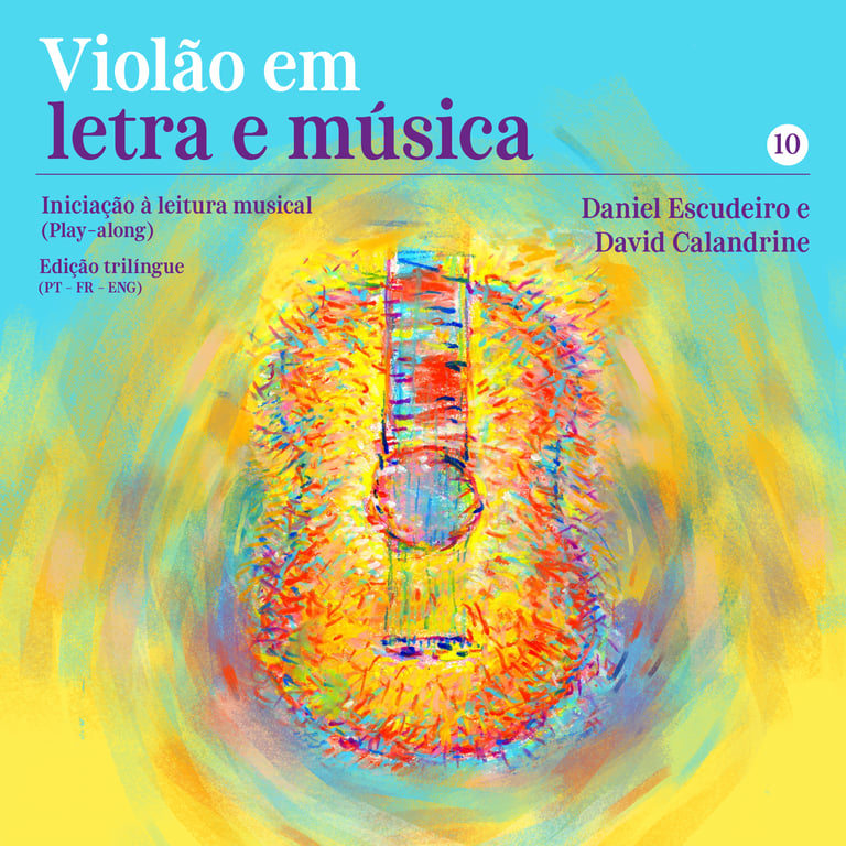 Capa do áudio "Sol de Fortaleza" do livro "Violão em letra e música"