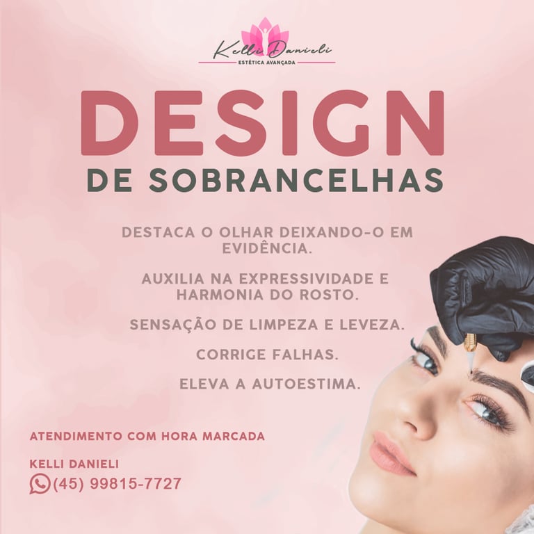 Design de sobrancelhas