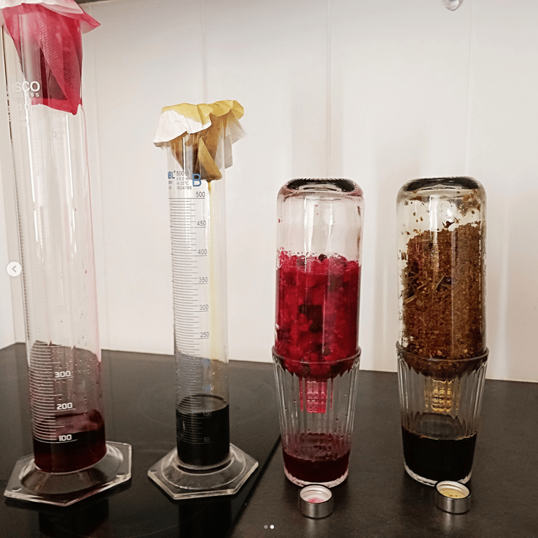 Maceration and filtration