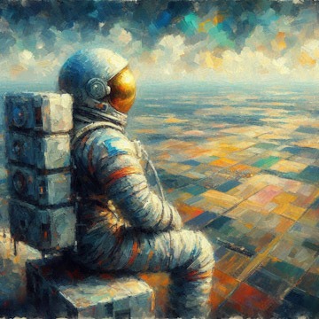 Spaceman | simcaart.com