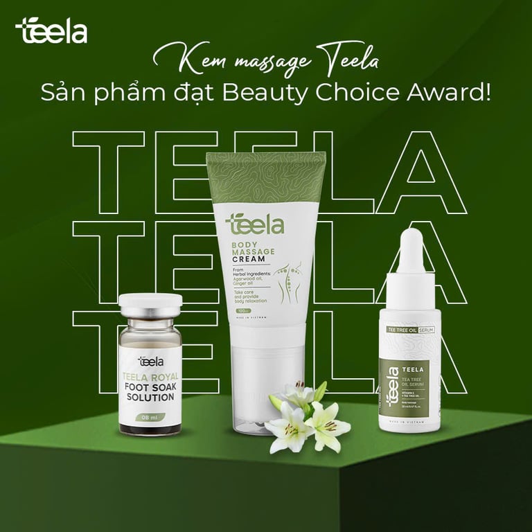 Tuýp kem massage cơ xương khớp Teela