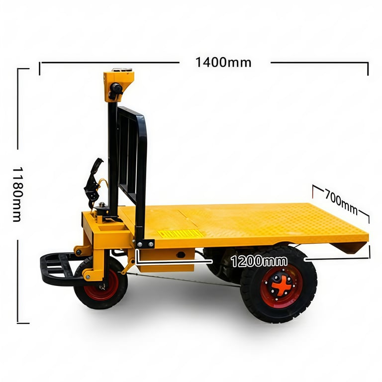 Push&Stand Wide Electric Tricycle-700/750