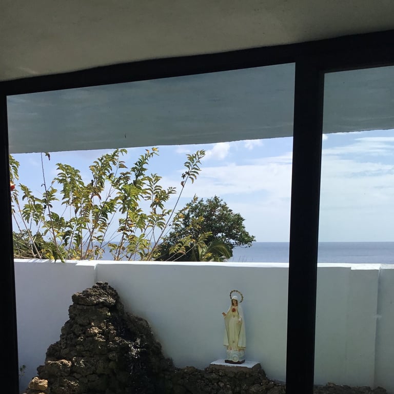 Fishpond at Callachuchi Homestay