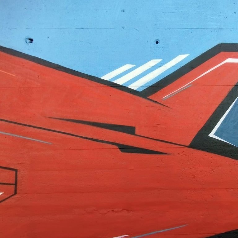 Mes, graffiti, red letters, walls, street art, Bcn, style