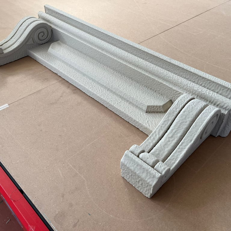 profilo in 3d polisterolo