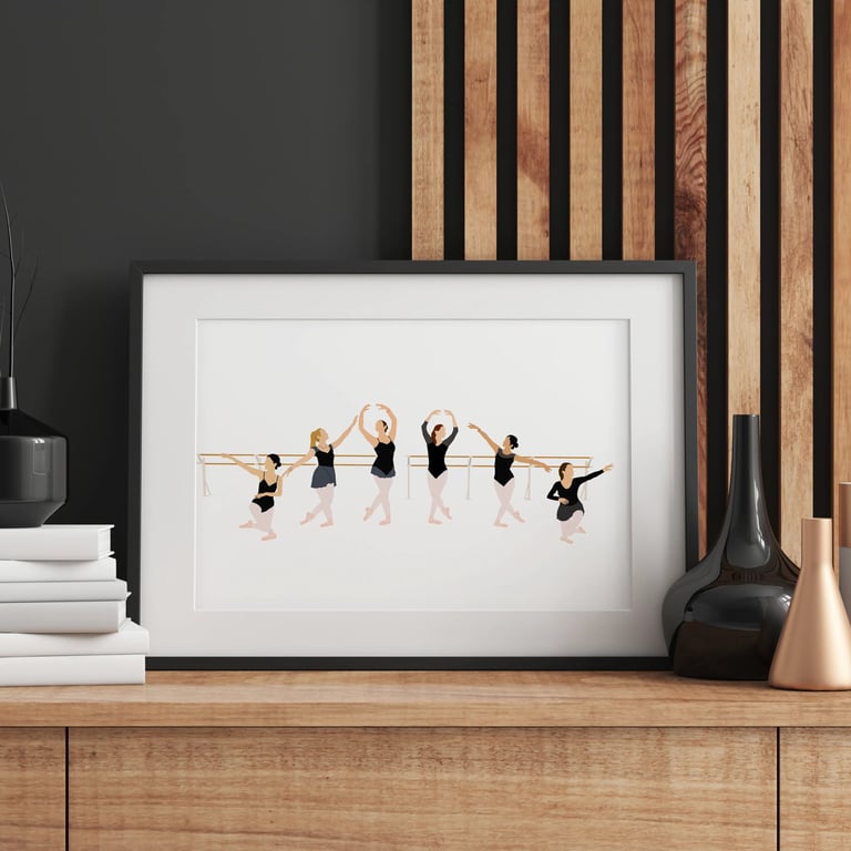 Illustration La salle de danse