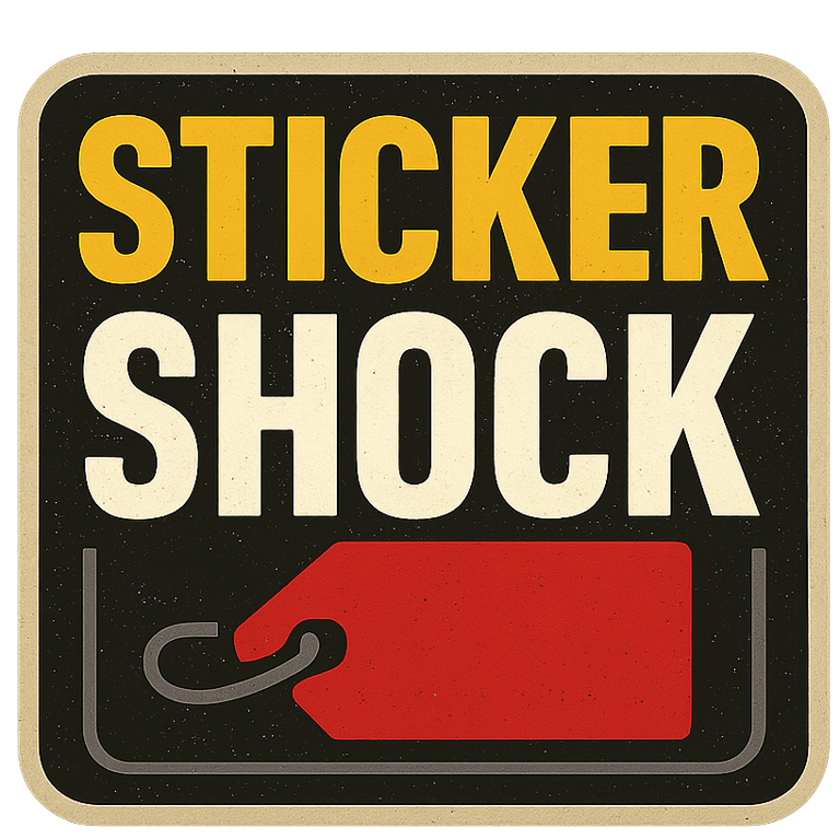 Sticker shock, the game where you guess the price of cars on sale.