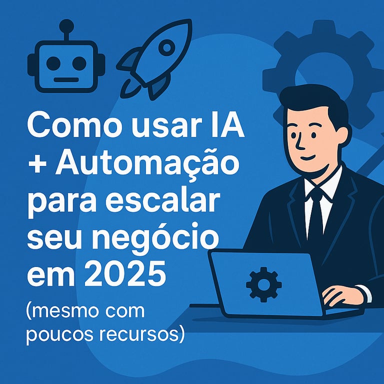 IA e automação ajudando negócios a crescer em 2025 com inovação e tecnologia