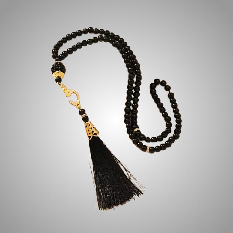 Chapelet musulman traditionnel perles pour le dhikr