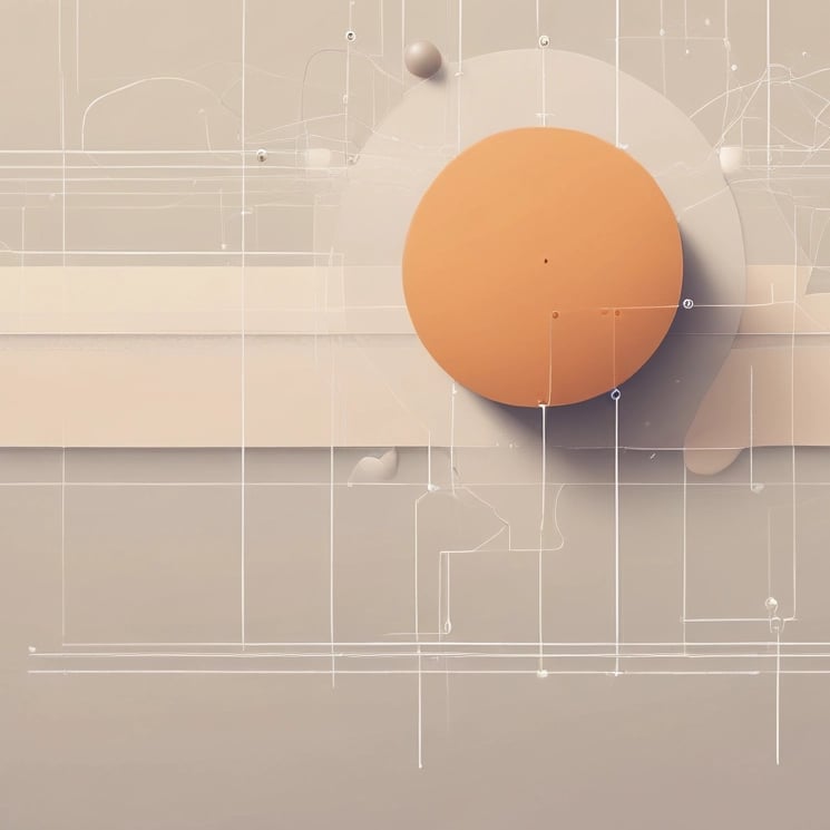 A sleek automation workflow on a computer screen with AI elements highlighted.