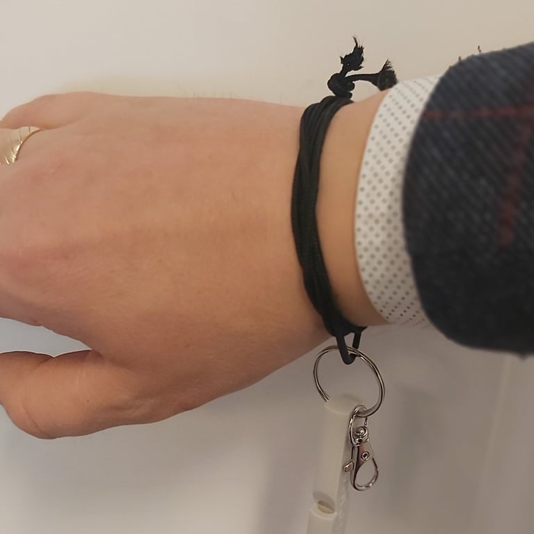 Help whistle on the hand