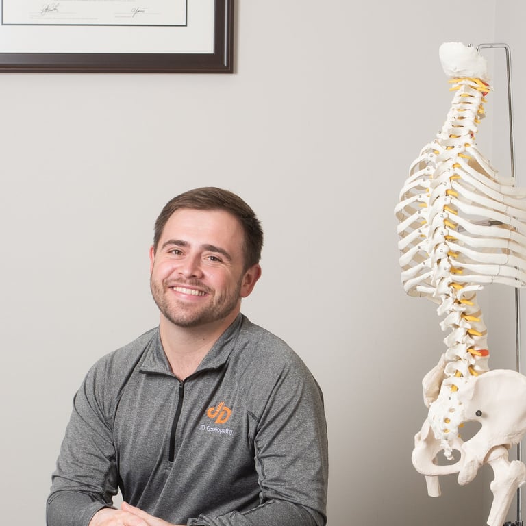 The founder of JD Osteopathy Dmitro Jovnyruk 