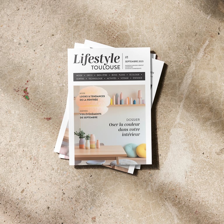 Création de magazine Lifestyle