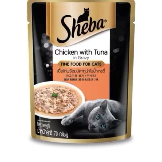 SHEBA CHICKEN TUNA WETFOOD