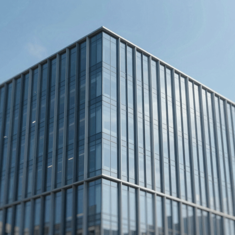 A before-and-after split of a dirty residential window becoming crystal clear, showing the professional cleaning work of Kempen Clean Pro.