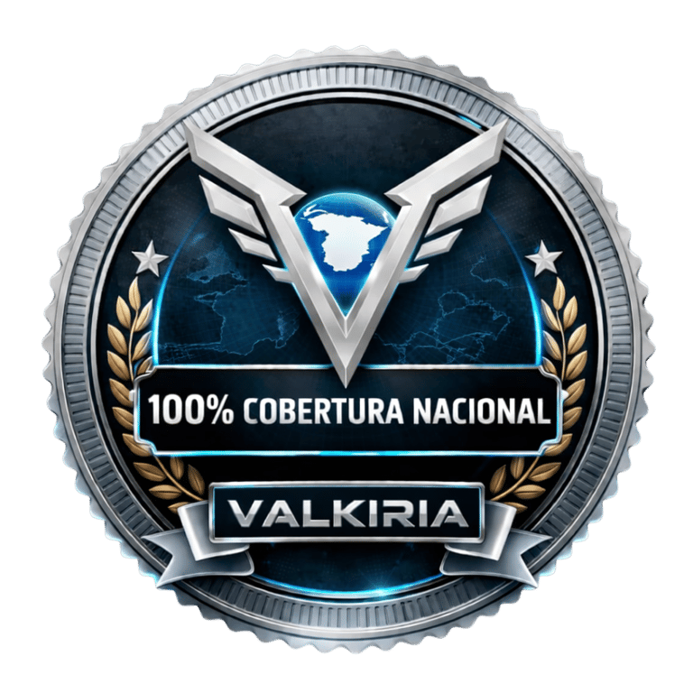 Cobertura Nacional Valkiria Elite Global service