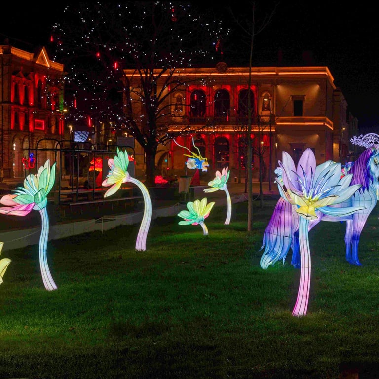 Illuminations Laval, Michel Maussion, Kiosque à Image