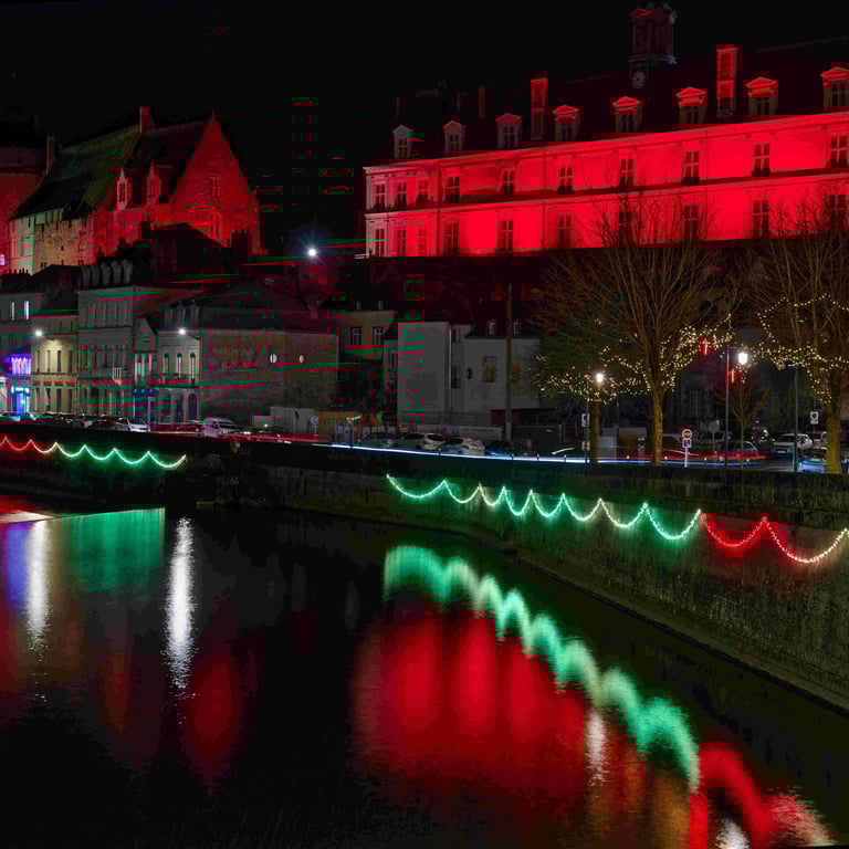 Illuminations Laval, Michel Maussion, Kiosque à Image