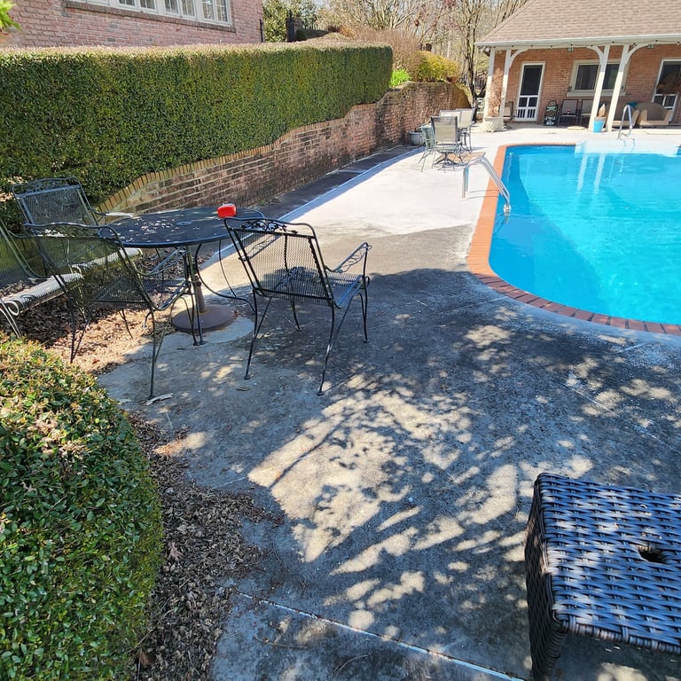 before concrete washing Cullman AL