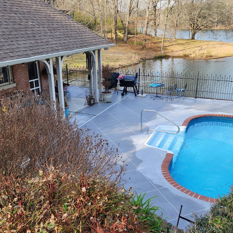 after concrete washing Cullman AL