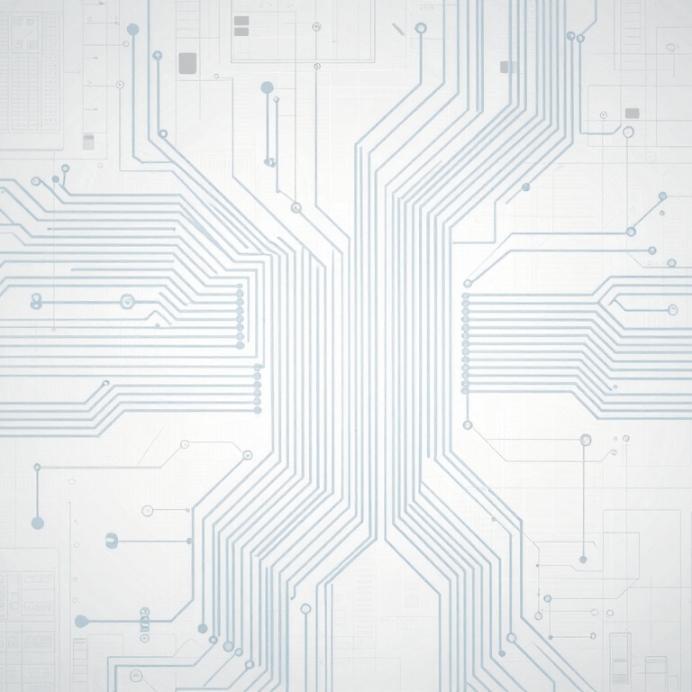 Abstract digital representation of a Bedrock Document Processor converting a stack of translucent documents into glowing data points. Palette: #4A7CA1 and #F5F8FA.
