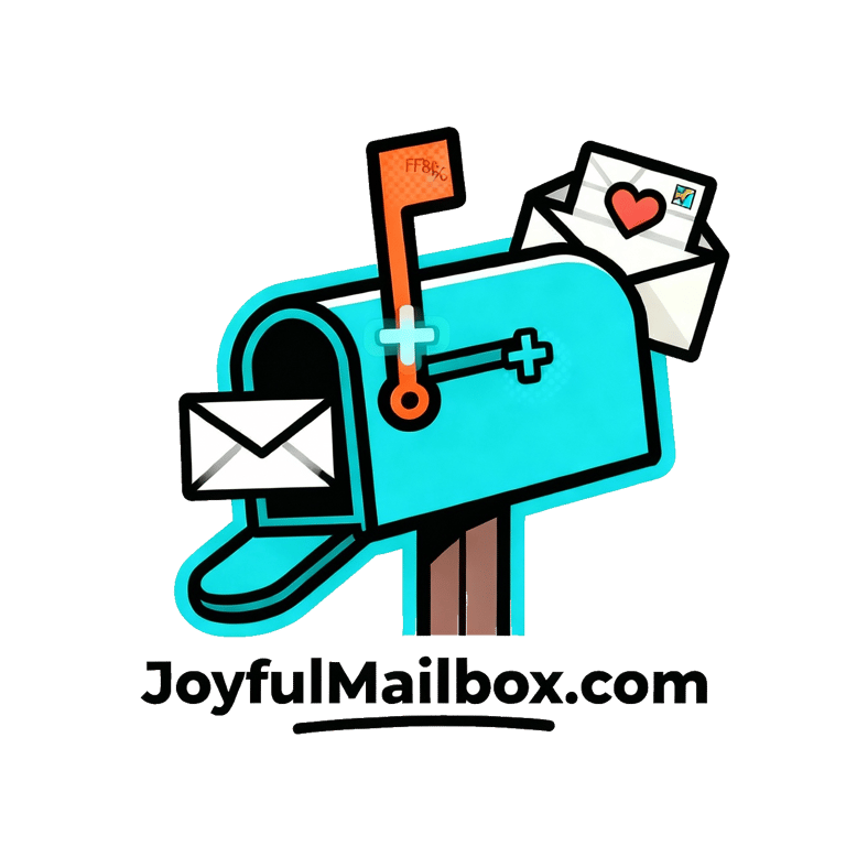 JoyfulMailbox logo representing simple family learning and home resources