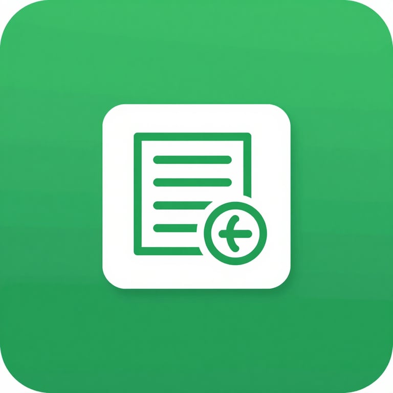 green and white apple logo