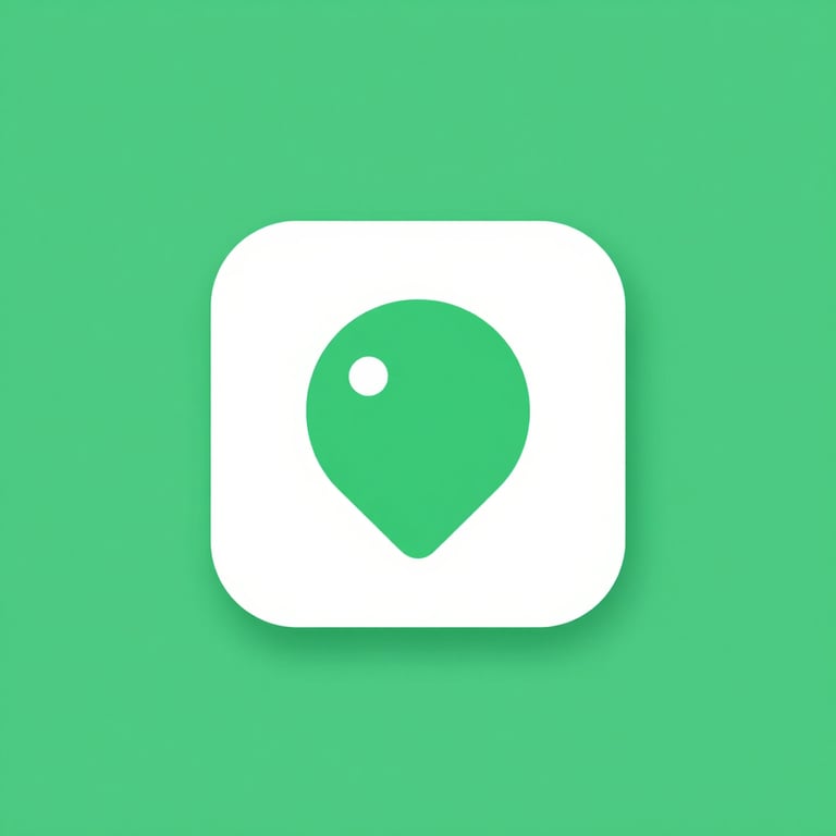 green and white apple logo