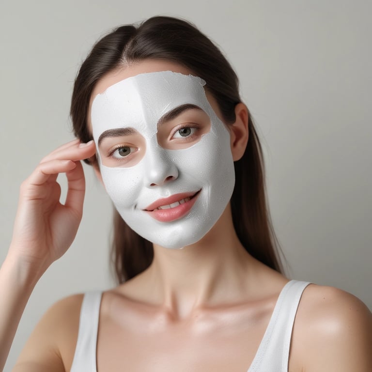 facial masks for cosmetic applications