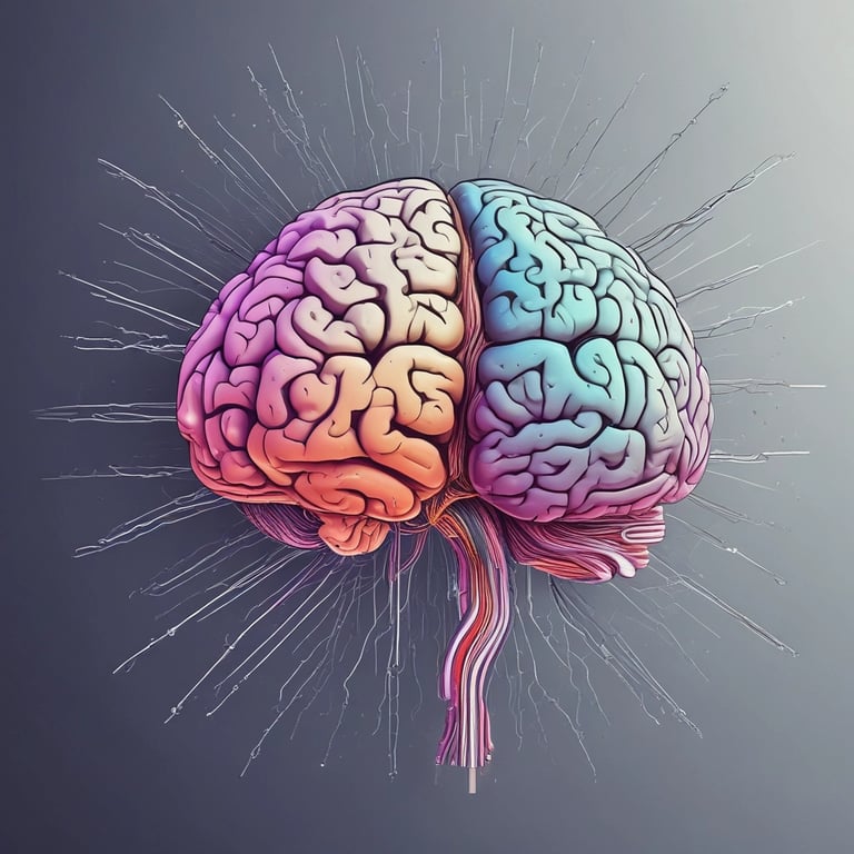 A sleek digital interface displaying AI-powered analytics and automation features.