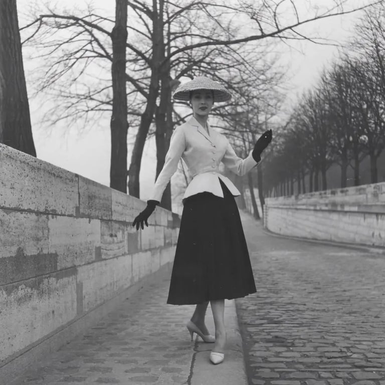 the new look Christian Dior 1947 pret a porter